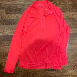 Athleta Neon Quarter Zip